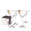 Reserve Milo Crystal Martini Glasses By Viski (set of 4)