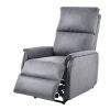 Modern Style One Seater Living Room Furniture Fabric Electric Reclining Chairs For Sale With Usb