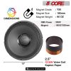 15 inch Subwoofer Replacement PRO DJ Speaker Sub Woofer Loudspeaker Wide Full Range Loud 300 Watts RMS (3000W PMPO) 90oz Magnet 15-185 MS 300W