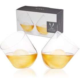 Rolling Crystal Whiskey Tumblers by Viski®