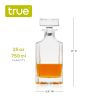 Clarity: 750ml Decanter by True