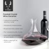 Faceted Crystal Wine Decanter by Viski®