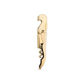 Gold Signature Double Hinged Corkscrew by Viski®