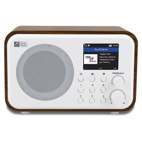 Internet Wifi RadioMini Broadcast Audio (Option: White-USB)