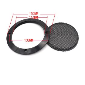 Car Subwoofer Speaker Mask Speaker (Option: D)