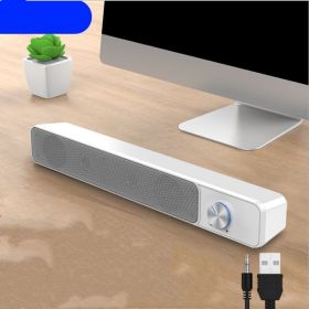 Computer Audio Desktop Home Wired Small Speaker (Option: B)