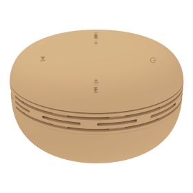 Hamburg Bluetooth Speaker TWS Macaron Color Mini Speaker Subwoofer Gift Small Speaker (Option: Earth color)