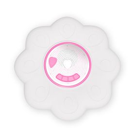 Colorful Automatic Changing Floating Bluetooth Speaker aterproof Portable Wireless Shower Speakers (Option: Pink-USB)