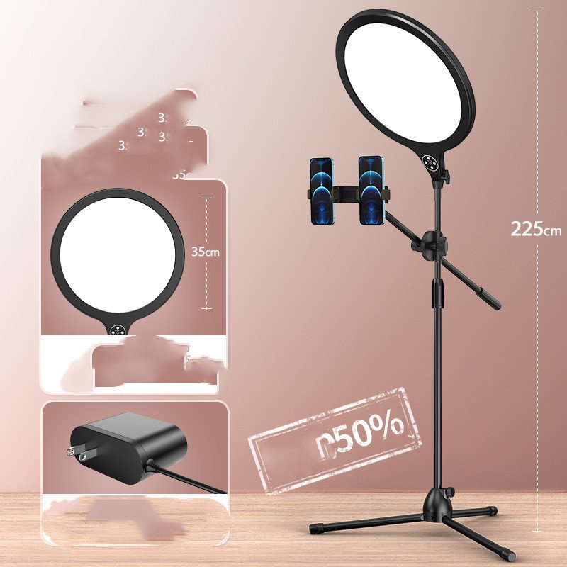 Photo Full Screen Beauty Lamp Mobile Phone Telescopic Desktop Floor Fill Light Bracket Photo Full Screen Beauty Lamp Mobile Phone Telescopic Desktop Floor Fill Light Bracket