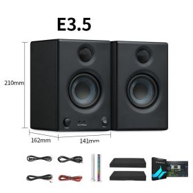 Mobile Bluetooth Sonar Active Monitoring Speaker (Option: Black-E3.5-220V US)