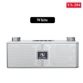 100W Peak High Power Portable Karaoke Bluetooth Speaker Wireless Microphone Suit Intelligent External Singing Equipment (Color: YS-204)