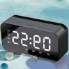 S8 Wireless Bluetooth Speaker HD Led Display Multifunction Stereo Bass Speakers Alarm Clock FM Radio TF Card Aux Music Playback.