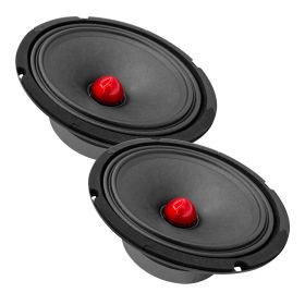 5 Core 8 Car Audio Speakers with Bullet 580 W 8 Ohm Mid-Range Loudspeaker MR 8 BLT R 8oHM (size: 2PCS Car Audio Speakers 8oHM)