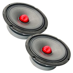 5 Core 6.5 Car Audio Speakers with Bullet 500 W 8 Ohm Mid-Range Loudspeaker MR 6.5 BLT R 8oHM (size: 2PCS MR 6.5 BLT R 8oHM)