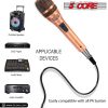 5 Core Microphone Pro Microfono Dynamic Mic XLR Audio Cardiod Vocal Karaoke ND-807 CoppereX